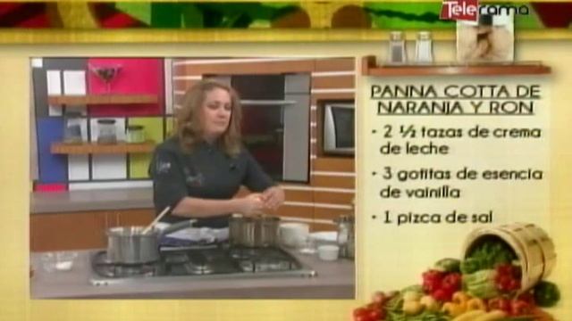 Panna cotta de naranja y ron смотреть онлайн