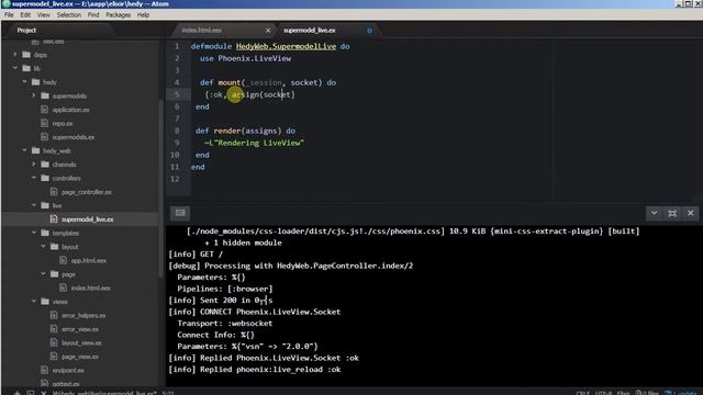 Framework Phoenix - 14/1 LiveView, первая проба смотреть онлайн