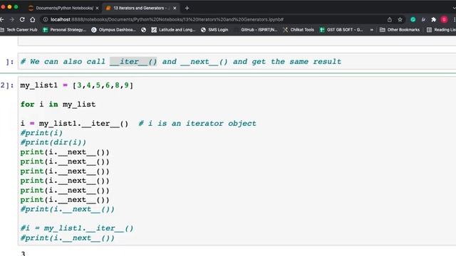 Day 13: Machine Learning Internship(Iterators and Generators) смотреть онлайн