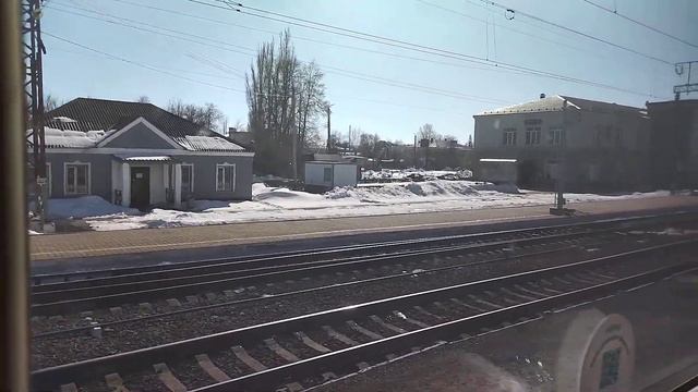 22.03.2022. Россия. Воронежская область. Железнодорожная станция Таловая смотреть онлайн