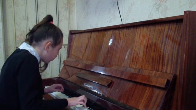 Тажибаева Дана - К. Черни - Г. Гермер Этюд (1 тетр.) № 50 смотреть онлайн