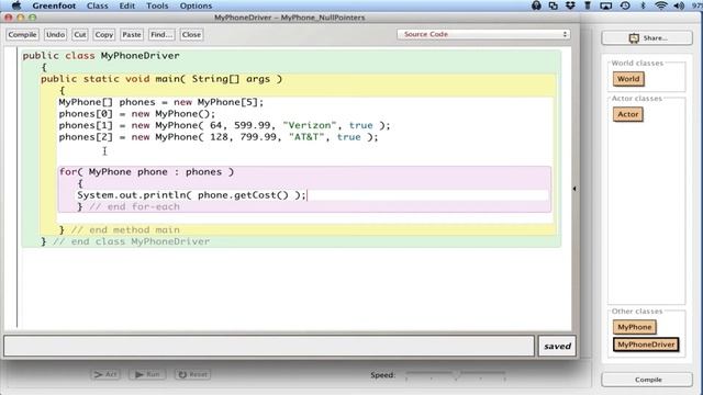 APCS Processing Null Elements смотреть онлайн