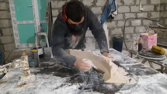 Процесс как создается радиусный карниз.... смотреть онлайн