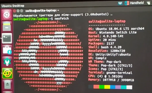 Как установить Linux на Switch Lite | Обновление прошивки чипа HWFLY | Две системы на 1-ой MicroSD