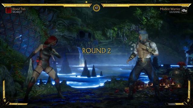 Mortal Kombat 11 - Skarlet Vs Liu Kang (Very Hard) смотреть онлайн