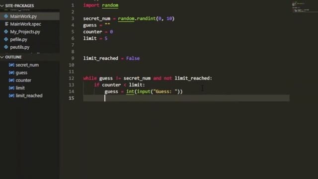How to MAKE a Number Guessing Game in Python! (EASY TUTORIAL) смотреть онлайн
