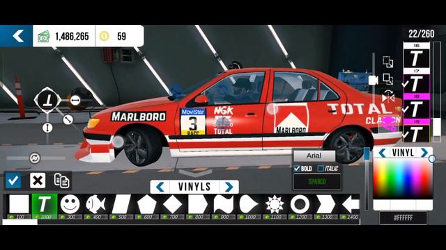 Peugeot 406 Racecar Marlboro Livery Tutorial | Car Parking Multiplayer смотреть онлайн