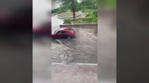 Москву затопило