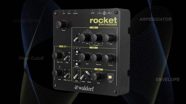 Waldorf Rocket Synthesizer Song Demonstration HQ Audio смотреть онлайн