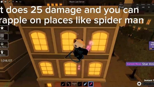 New Stand Knife Moves Sneak Peak! ? JoJo Timestop Battlegrounds смотреть онлайн