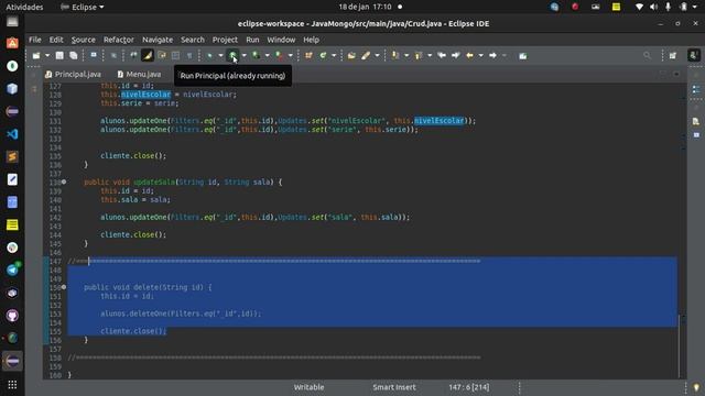 CRUD Java + mongoDb смотреть онлайн