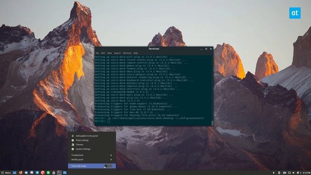 How to set up Cairo dock on the Linux desktop смотреть онлайн