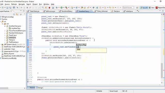 JPanel - Hide and Unhide in Swing/SWT/AWT - Intact Abode смотреть онлайн