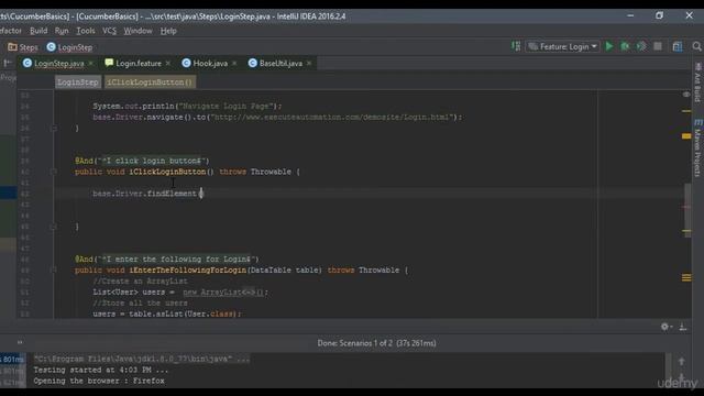Selenium Cucumber Java BDD Framework 1 - Cucumber Selenium Tutorial-LEC #14 смотреть онлайн