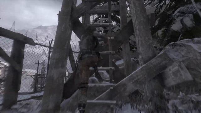 Прохождение Rise Of The Tomb Raider (Лара Крофт) ❱ 4 Проникновение в тюрьму (Без комментариев)