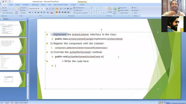 Advanced Java 4th Sem || 13/05/2021|| Unit-1 || Action Event Class|| Class 6 смотреть онлайн