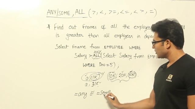 23.SQL Operators: ANY, SOME, and ALL for Advanced Data Comparison смотреть онлайн