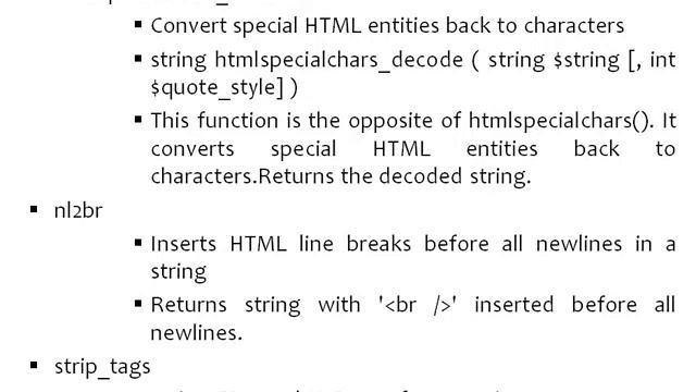 Web Programming PHP - texts and Strings смотреть онлайн