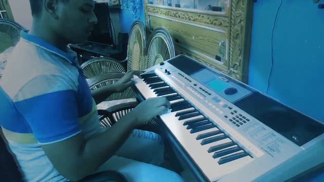 Dheivathirumagal theme music (cover by Kannan) - YAMAHA PSR I455 смотреть онлайн