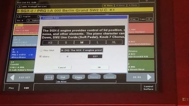 Korg Kronos Tutorial: Set List Mode Setlist смотреть онлайн