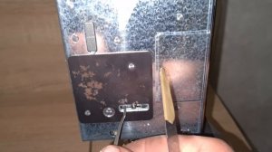 Слепок копии ключа в замке. Важно!