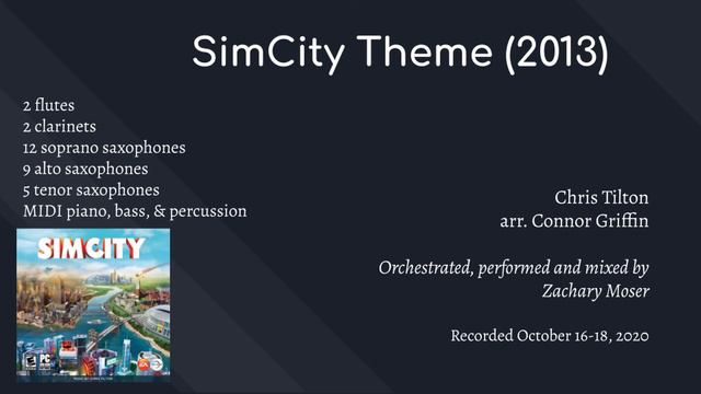 SimCity Theme (Woodwind multitrack cover by Zach Moser) смотреть онлайн