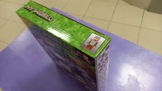 Конструктор Майнкрафт BELA 11135 My World Робот Титан смотреть онлайн