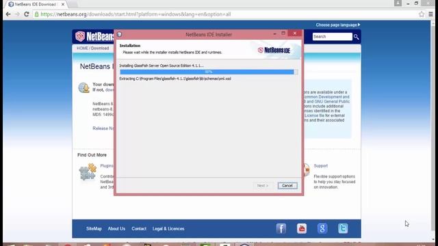 INSTALACION NETBEANS 8.1 CON JEE Y GLASSFISH смотреть онлайн