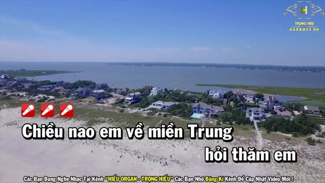 Karaoke Mưa Chiều Miền Trung Tone Nam Nhạc Sống | Trọng Hiếu смотреть онлайн