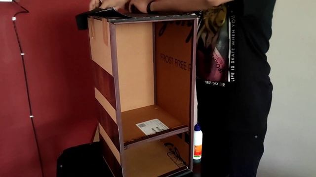 DIY Nezuko's box from Demon Slayer | Cardboard diys смотреть онлайн