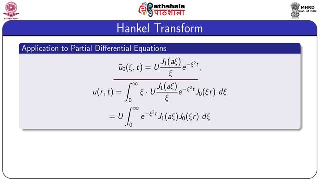 Application of hankel and mellin transform to partial differential equations (Maths) смотреть онлайн