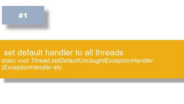 How to Handle Uncaught Exception in java threads? #6 смотреть онлайн