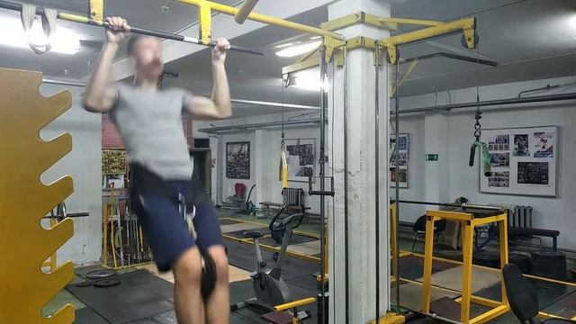 Жим лёжа 75, подтягивания +53кг на 2 и +6кг на 20 смотреть онлайн