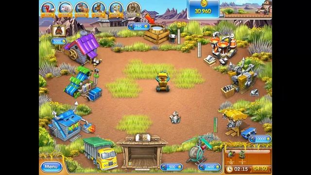 Farm Frenzy 3 American Pie Level 52 golden rank