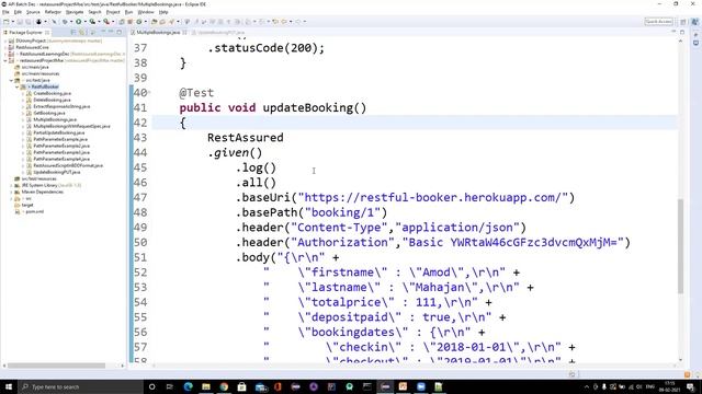 17. RequestSpecification in Rest Assured смотреть онлайн