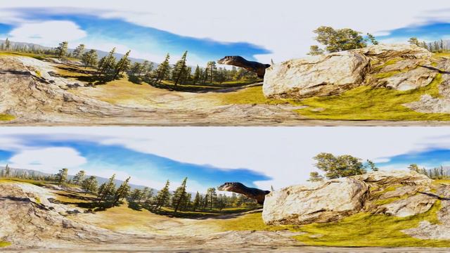Dinosaur World | Horror T-Rex Chasing in 360 VR Experience Part-1 | Dinosaur attack 360 video 4K смотреть онлайн