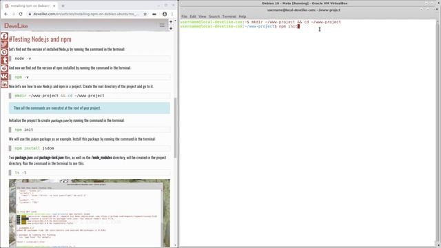 Installing npm on Debian/Ubuntu смотреть онлайн