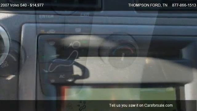 Volvo S40 2.4i @ THOMPSON FORD