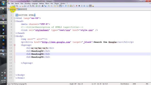 Details html5Tags Attribute and basic cssPart02) смотреть онлайн
