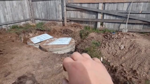 Септик своими руками с переливом