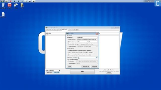 How To Install Optifine In Minecraft 1.7.2/1.7.4 смотреть онлайн