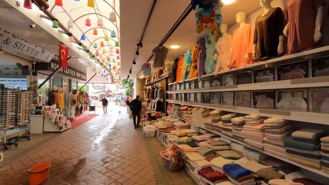 Alanya Dolmus Station And Grand Bazaar 4k Walkingtour @TravelwithHugoF
