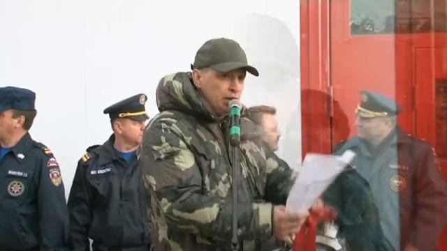 Открытие пожарного депо в с.Турово смотреть онлайн