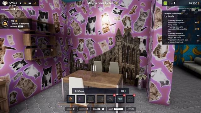EL BANQUETE DE BODA, AHORA SI :v - HOTEL RENOVATOR #6 | Gameplay Español смотреть онлайн