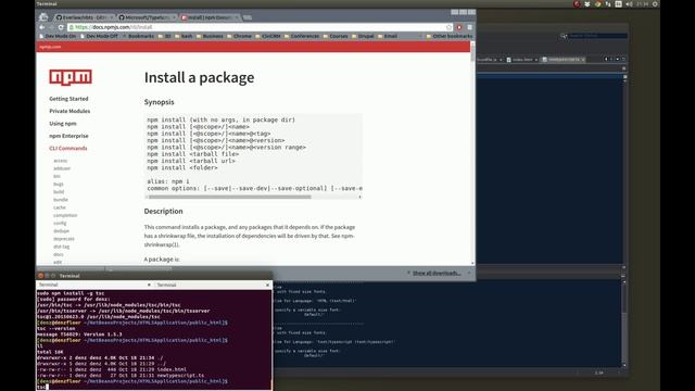NetBeans TypeScript Plugin Tutorial смотреть онлайн