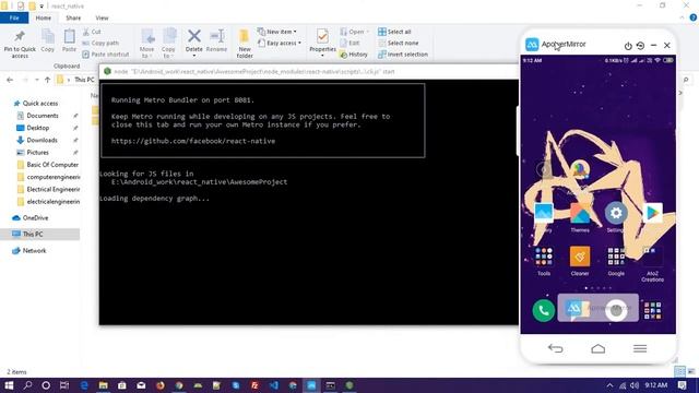 How to run first project in React Native | Azubodha Engineering смотреть онлайн