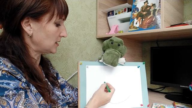 Рисование для детей. Уроки рисования. Занятие 3. Бабушкины клубочки смотреть онлайн