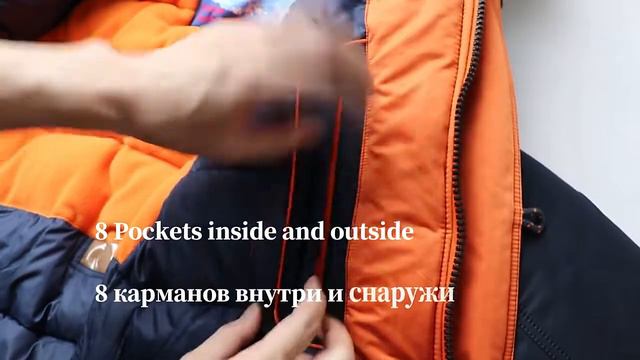 Corbona N HG402MA N3B Type Winter Parka Men’s Long Coat смотреть онлайн