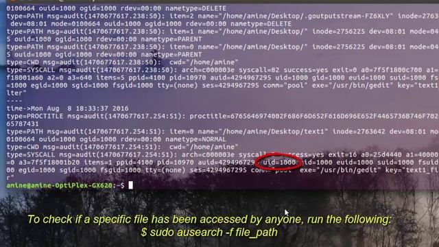 How to monitor file access on Linux with auditd смотреть онлайн