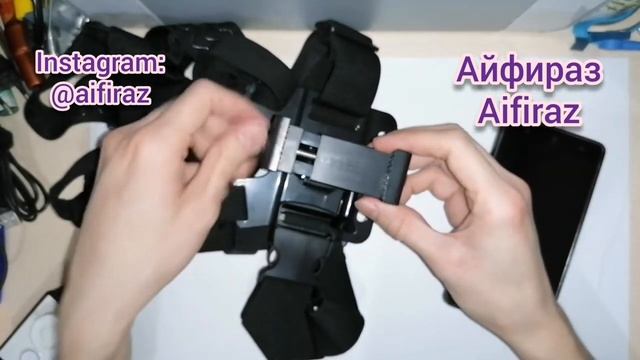 РАСПАКОВКА НАГРУДНЫЙ РЕМЕНЬ ДЛЯ ЭКШН КАМЕРЫ И СМАРТФОНА. НАГРУДНОЕ КРЕПЛЕНИЕ КАМЕРЫ. Айфираз Aifira смотреть онлайн
